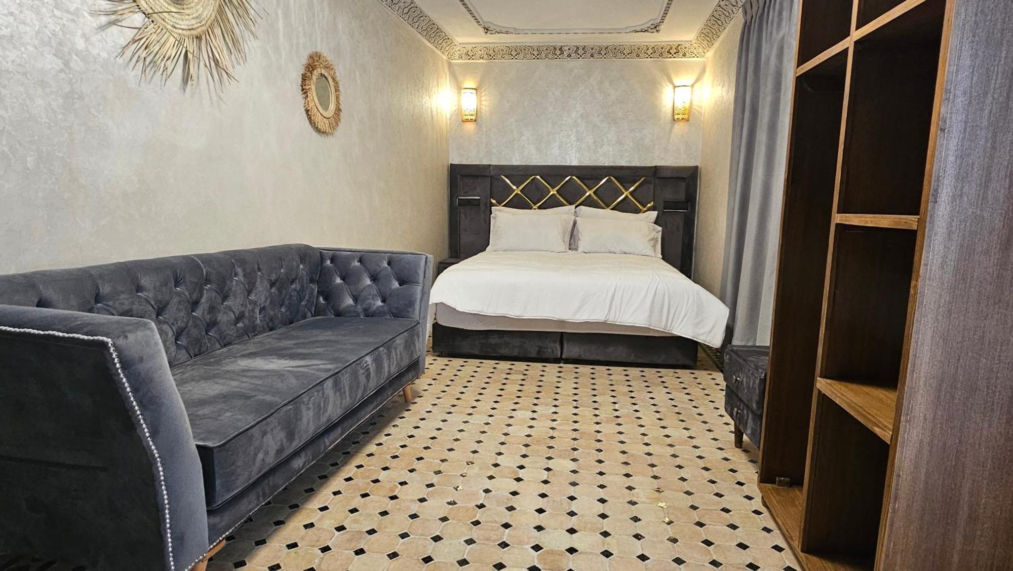 Riad Diamant Bleu フェズ 部屋 写真